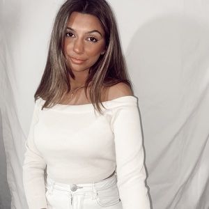 Off the shoulder top